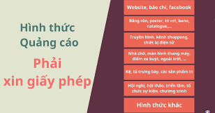 GIẤY PHÉP THỰC HIỆN QUẢNG CÁO